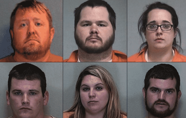 Alcuni dei criminali colpevoli dell’uccisione degli orsi in Florida